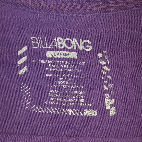 Billabong surfer wave logo graphics t-shirt - Picture 5 of 7